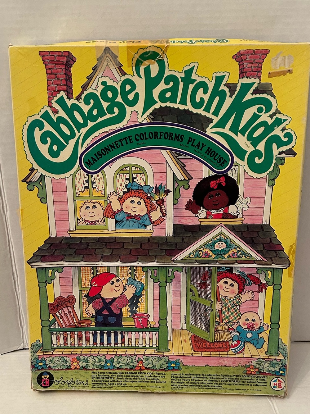 Vintage 1983 Cabbage Patch Kids
Colorforms Play House